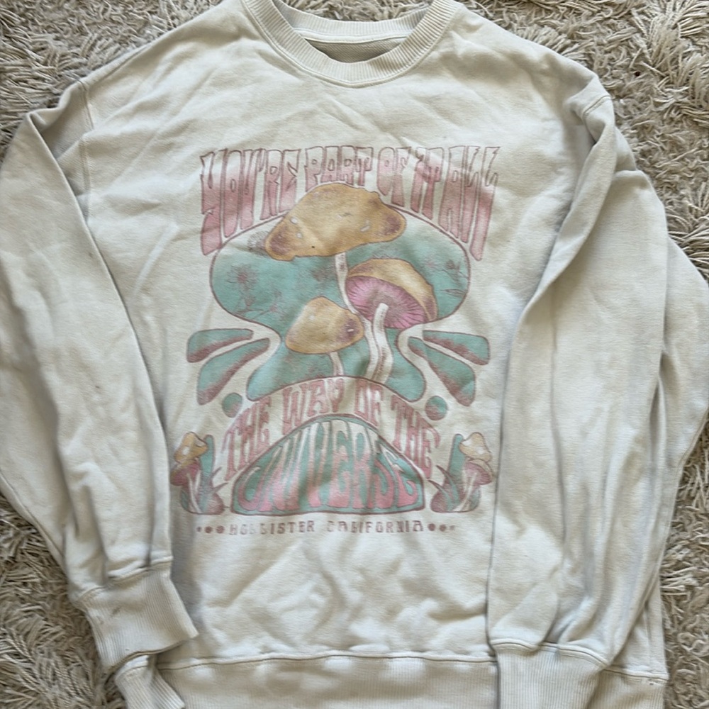 Hollister Way of the universe sweatshirt
